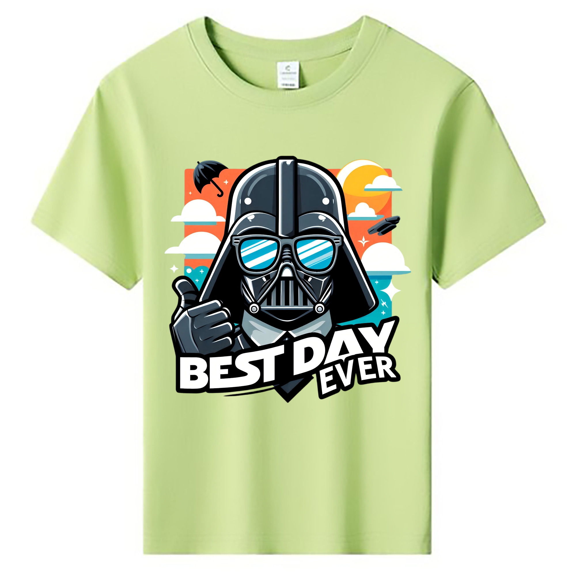 （画像用） スター・ウォーズ Star Wars 綿100％キッズTシャツ（フロントプリント）